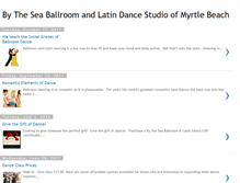 Tablet Screenshot of myrtlebeachballroomlatin.com